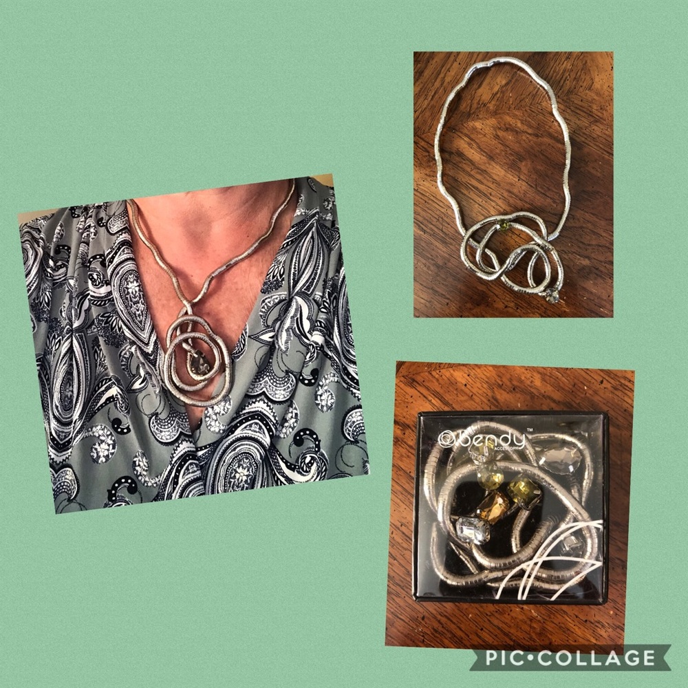 Bendy Twistable Metallic Necklace